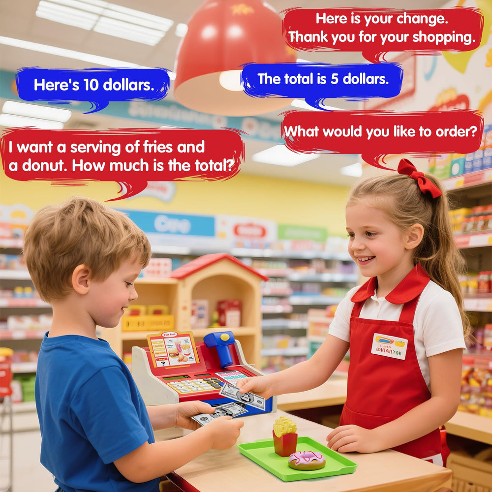 Wee Wonders menus and cards enhance interactive restaurant scenes.