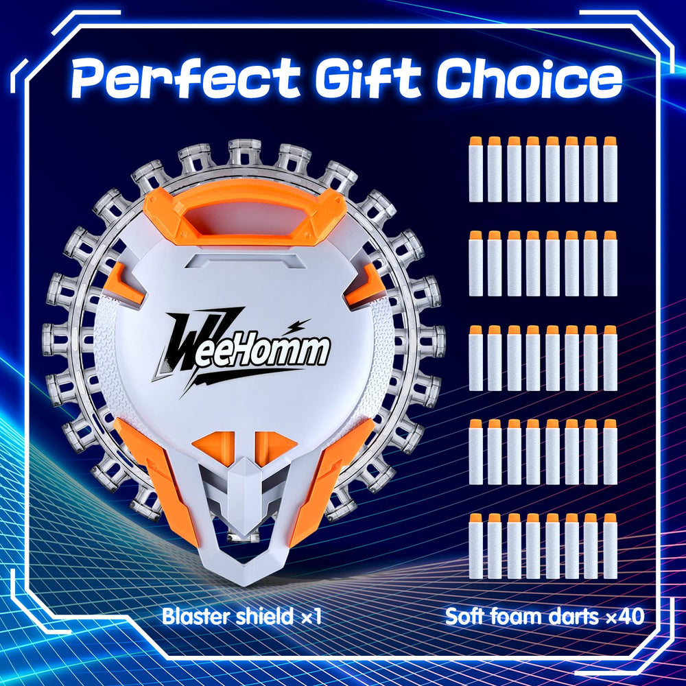 WeeHomm gift-ready foam dart blaster for kids birthdays and holidays