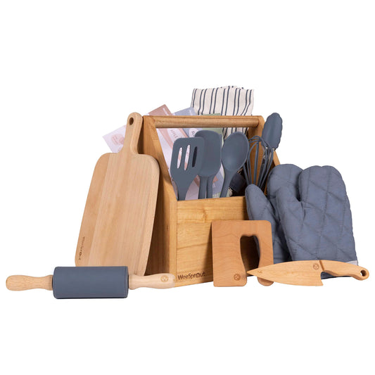 WeeSprout Little Chef rolling pin for kid-friendly baking sessions and pretend play