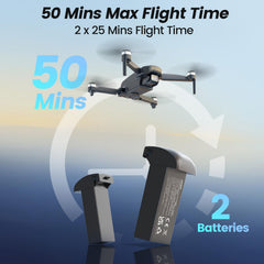 WeFone drone foldable design with portable bag for travel