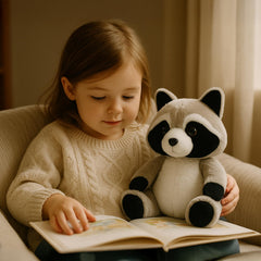 WEIGEDU Coon raccoon plush is ready for hugs and adventures