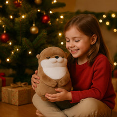 WEIGEDU otter stuffed animal encourages imaginative play and exploration