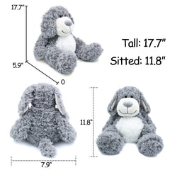 WEIGEDU Smiling Gray Puppy gift-ready packaging makes gifting easy