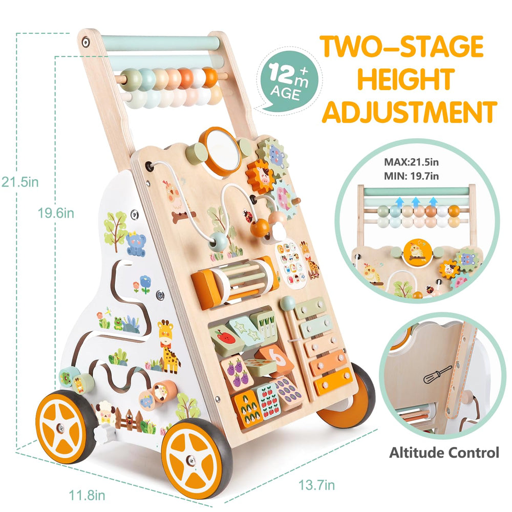Weilim bead maze interaction on the walker boosts fine motor skills