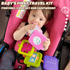 weirtoya Busy Board gear rotation activity boosts fine motor curiosity