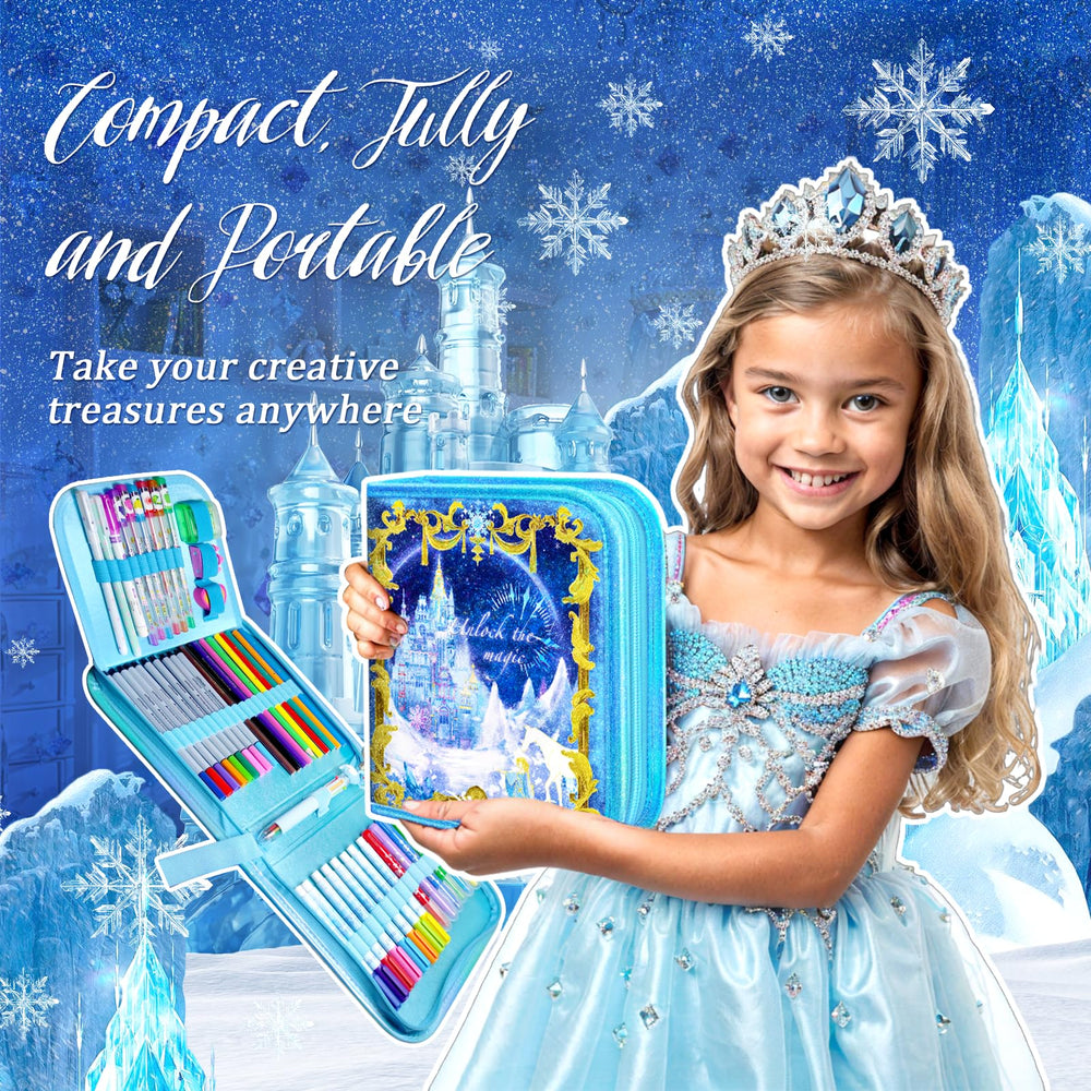 Weirtoya castle and love erasers provide fun themed accents during coloring
