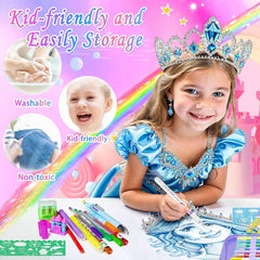 Weirtoya glitter pens and gel pens add sparkle to kids' art projects.