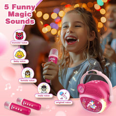 Weirtoya mini karaoke portable design for travel-friendly sing-alongs anywhere.