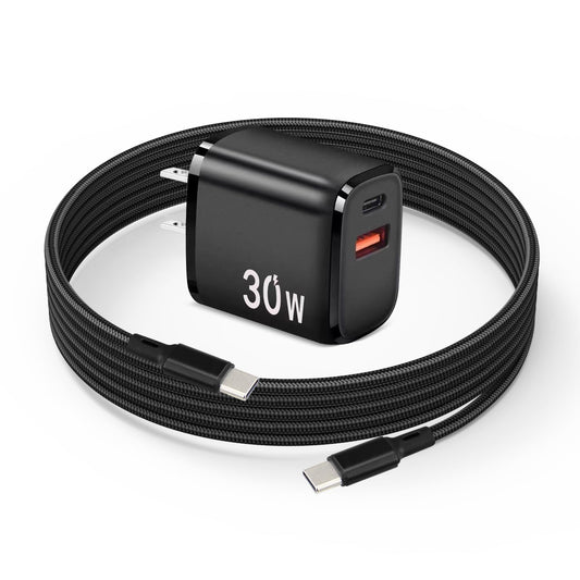 Weishan 30W PD USB-C wall charger powering DJI Neo devices