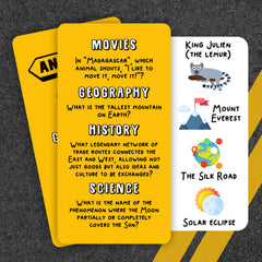 WELL BALANCED Road Trip Trivia adults playing together for engaging travel fun.