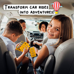 WELL BALANCED Road Trip Trivia answer review session after a drive.