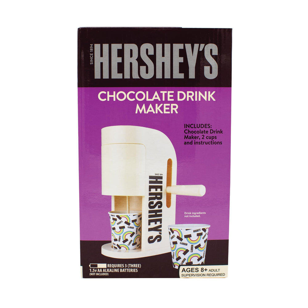Well Played Hershey's Chocolate Drink Maker set up for family fun at a party.
