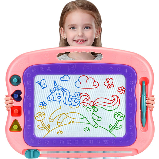Wellchild Magnetic Drawing Board main view inviting creative doodling anywhere