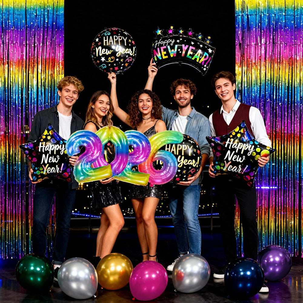 Wellspar 2026 balloons and Mylar balloons brighten the room with shine.