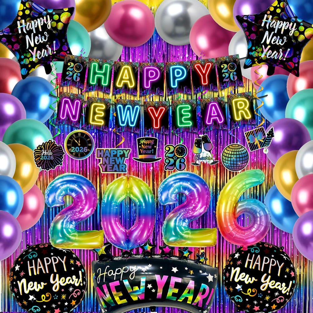 Wellspar Happy New Year banner 2026 enhances your festive backdrop for celebrations.