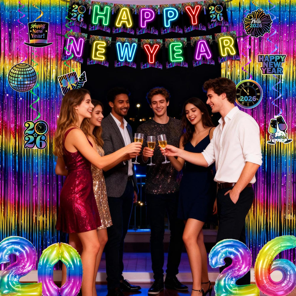 Wellspar 70-piece New Year set provides a ready-to-use party display.
