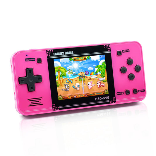 Wellstg handheld game front view shows kid-friendly compact design for travel