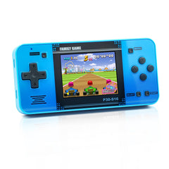 WELLST·G handheld arcade blue design for kids, easy-to-grip and playful.