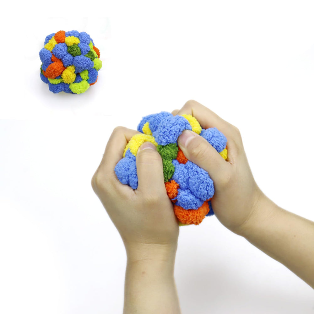 Welsoon fidget ball held in hand for stress relief through sensory play