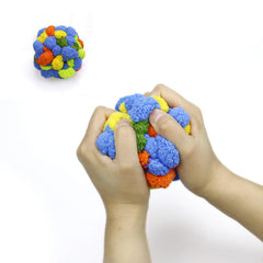 Welsoon fidget ball held in hand for stress relief through sensory play