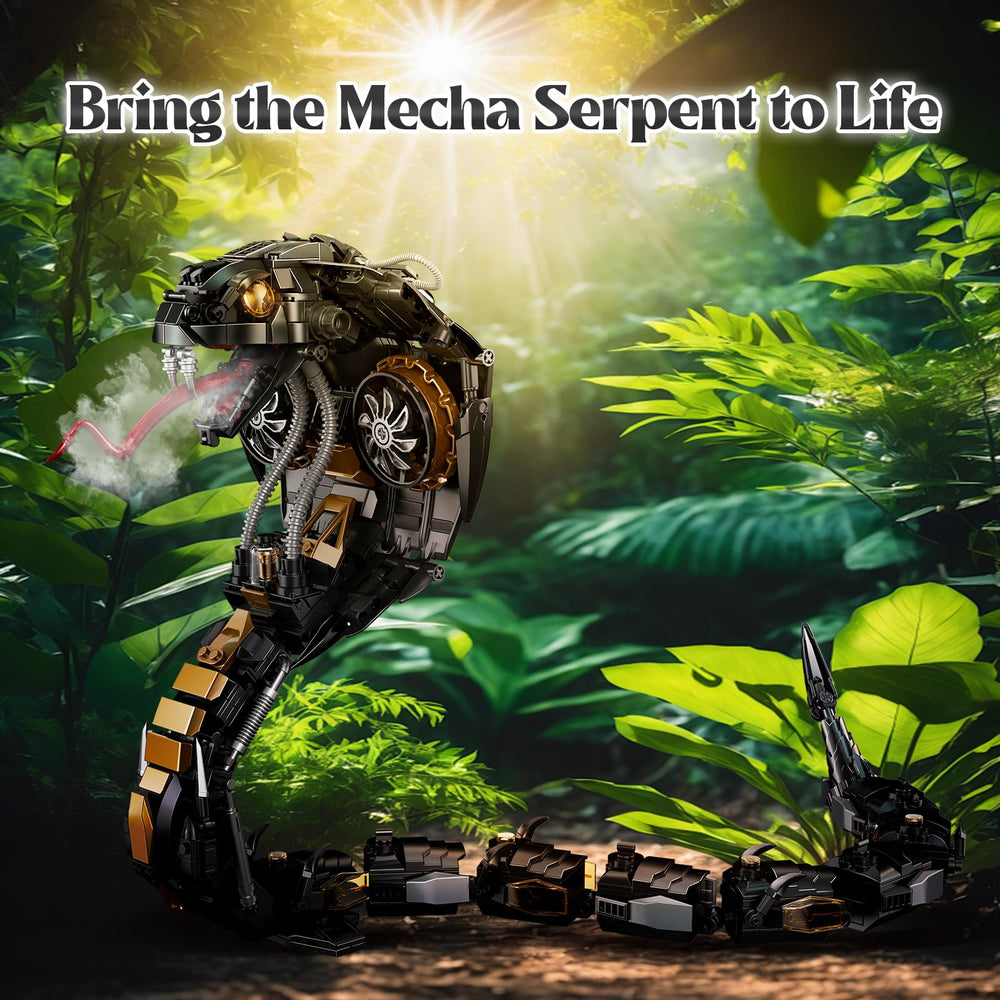 WEMEWEME snake display frame, premium cyberpunk art for modern desks.