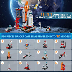 WEMEMORN rocket model for engaging guided building sessions.