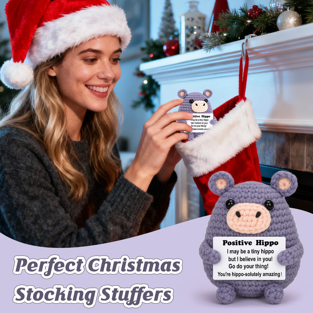 Weming small hippo gift-ready for stockings, birthdays, or Secret Santa