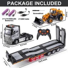 Rechargeable battery pack for WEMOKA RC semi-truck for extended play