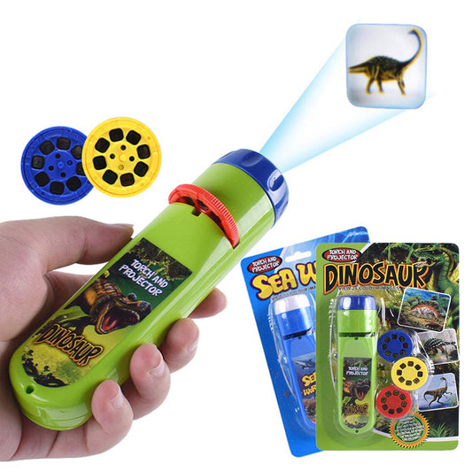 Wenosda slide projector with dinosaur disc projecting bedtime visuals.