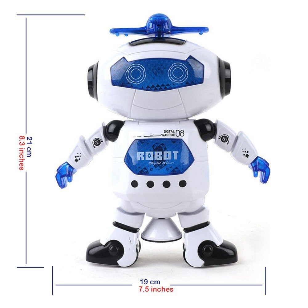 WenToyce 360-degree spin robot demonstrates dynamic spinning for party fun