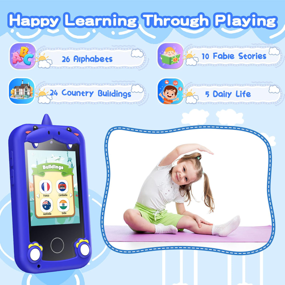 WEOLULI Kids Phone explores world landmarks through interactive lessons