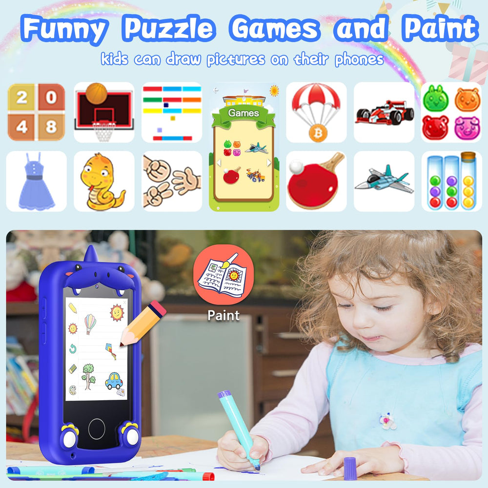 WEOLULI Kids Phone education including alphabet lessons and engaging activities