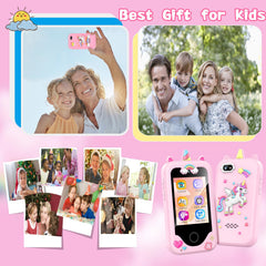 WEOLULI photo frames on kids smart phone for playful memories