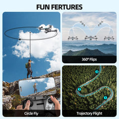 WEPETCO drone Orbit Flight enables smooth 360-degree cinematic shots.