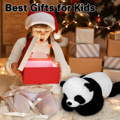 Wepop panda plush in a nursery ready for gentle play.