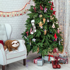 Durable stitching on Wepop Sloth suitable for daily cuddles