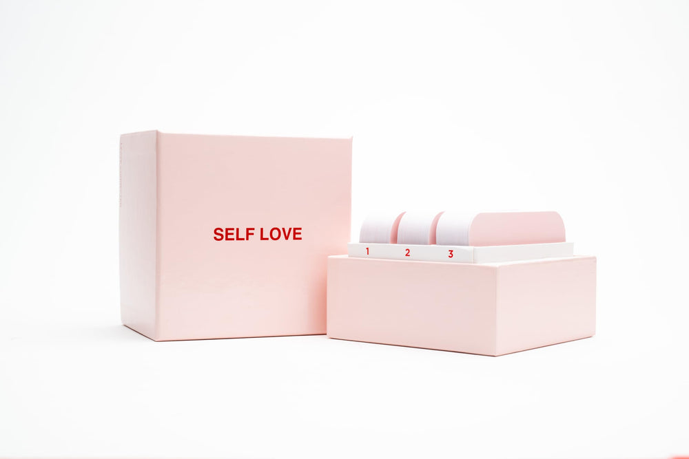 Compact packaging ready for gifting or travel, for on-the-go reflection.