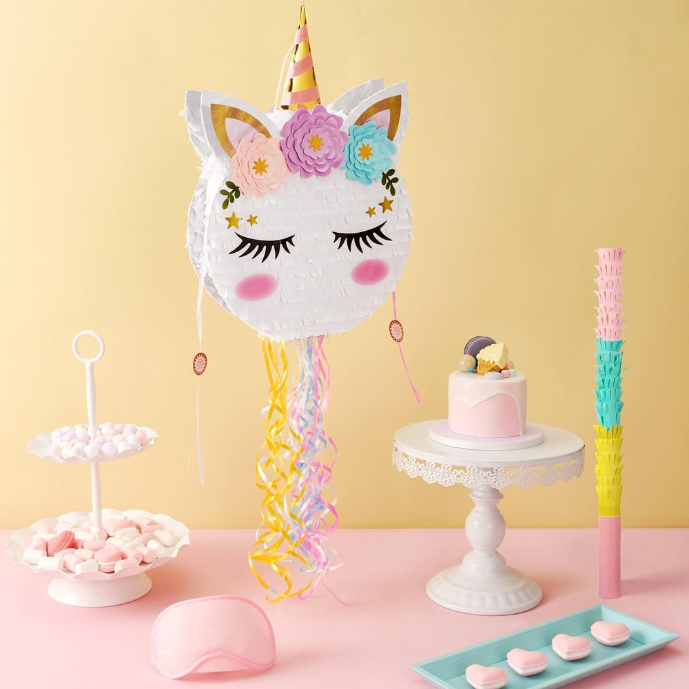 WERNNSAI unicorn pinata vibrant stickers enhance the design