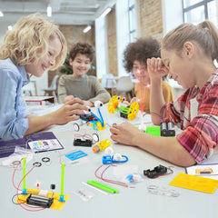 WESAYEE motor-kit: beginner-friendly electronics set for hands-on construction.