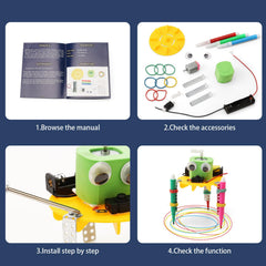 WESAYEE Packaging shows a ready-to-gift STEM activity set