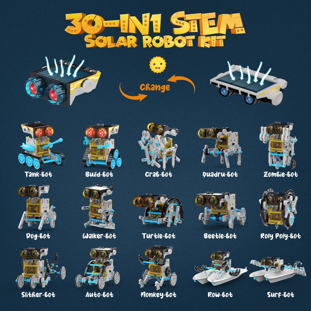 Wesfuner 30-in-1 kit demonstrates tank design for engineering creativity.