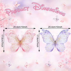 Wesiti 18-piece butterfly decorations for quick, eye-catching 3D centerpieces