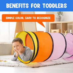 WESKMENS foldable tunnel stored in its carry bag for easy transport