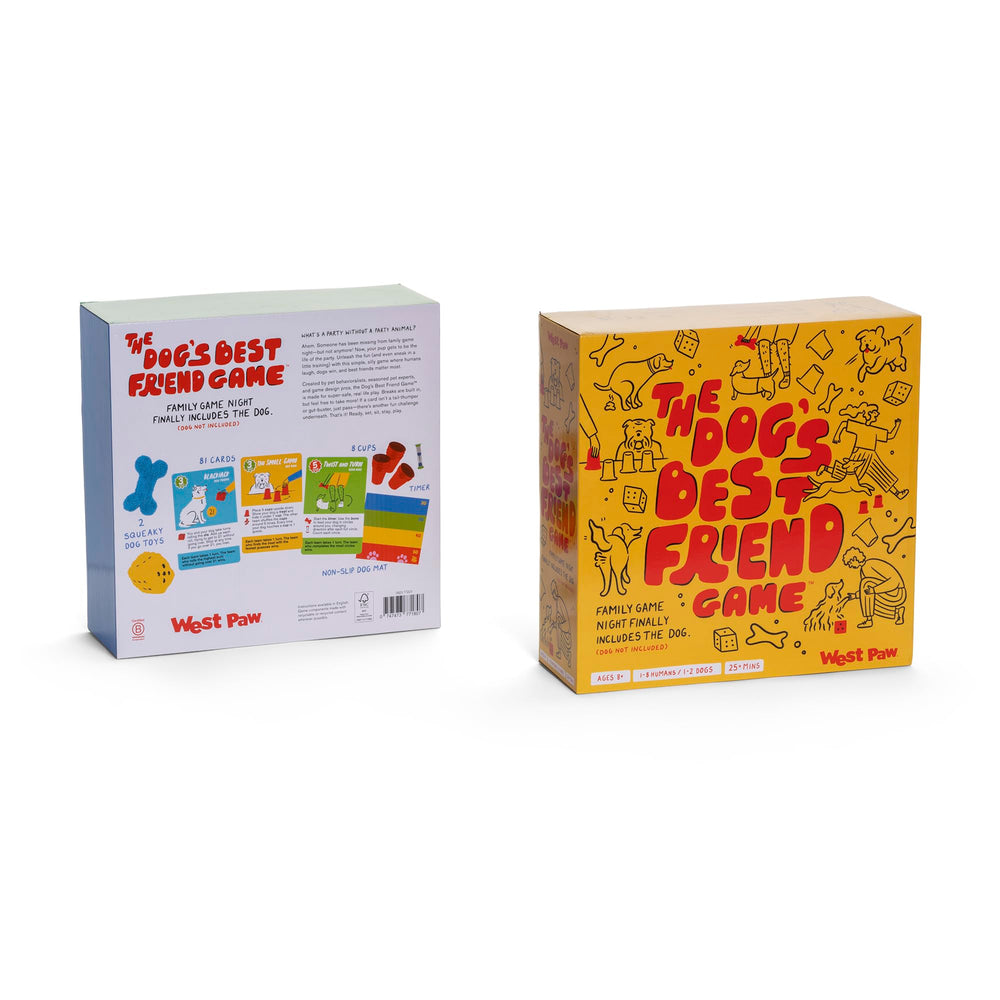 WEST PAW Dog's Best Friend Game training tip cards guide positive reinforcement during games