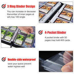 West Tune removable sleeves allow quick card swaps and protection