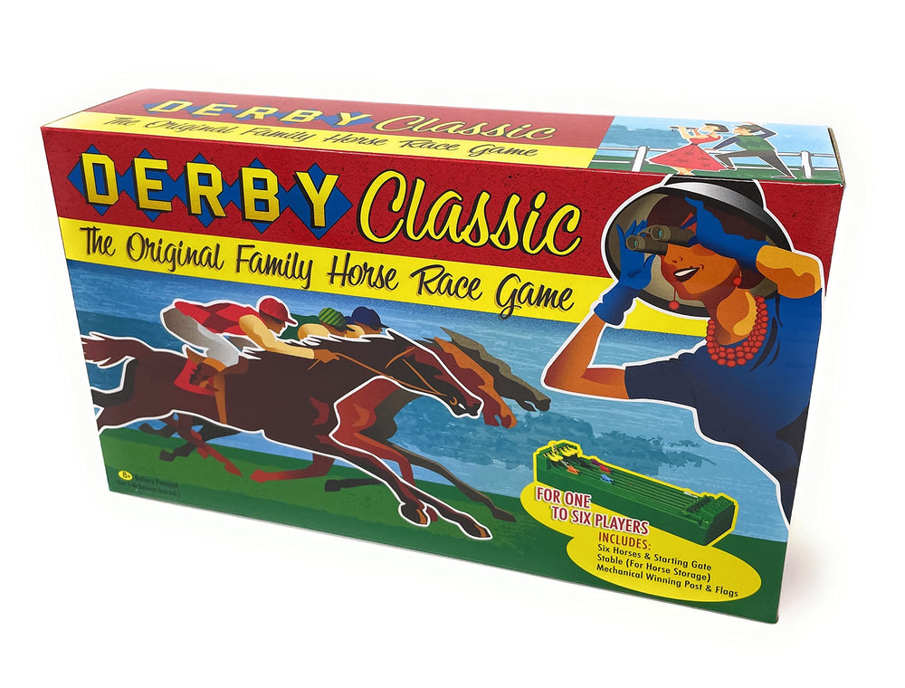 Westminster Desktop Derby: miniature track ideal for small spaces and quick rounds.