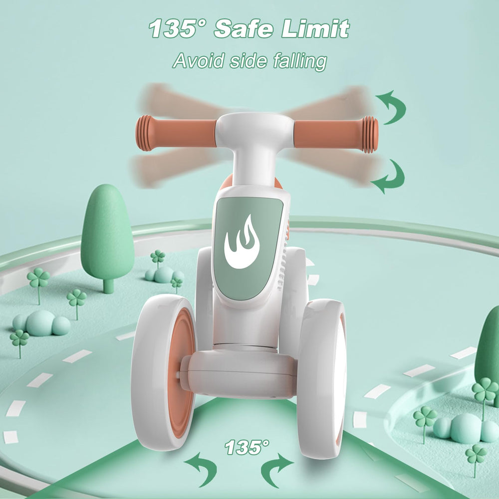 WETIFY 135-degree steering limit helps prevent side falls