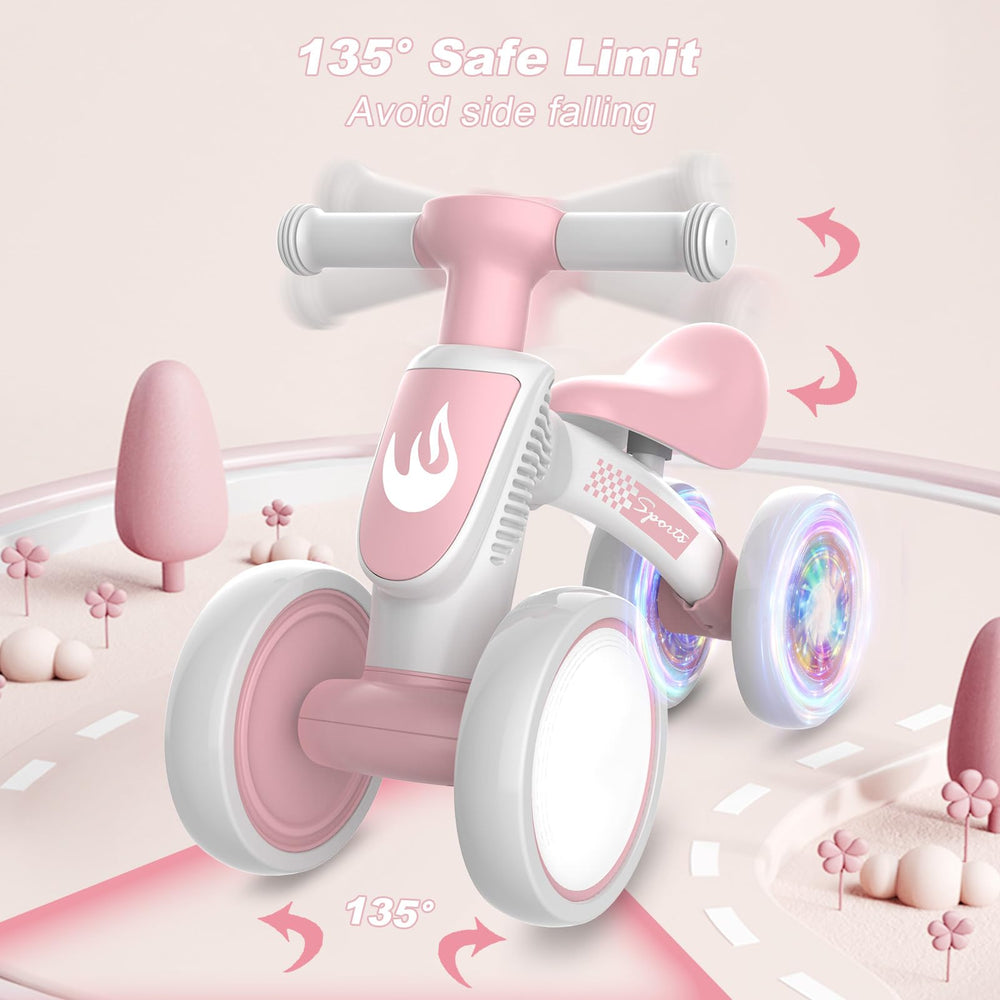 WETIFY no-pedal design helps toddlers learn balance safely during play