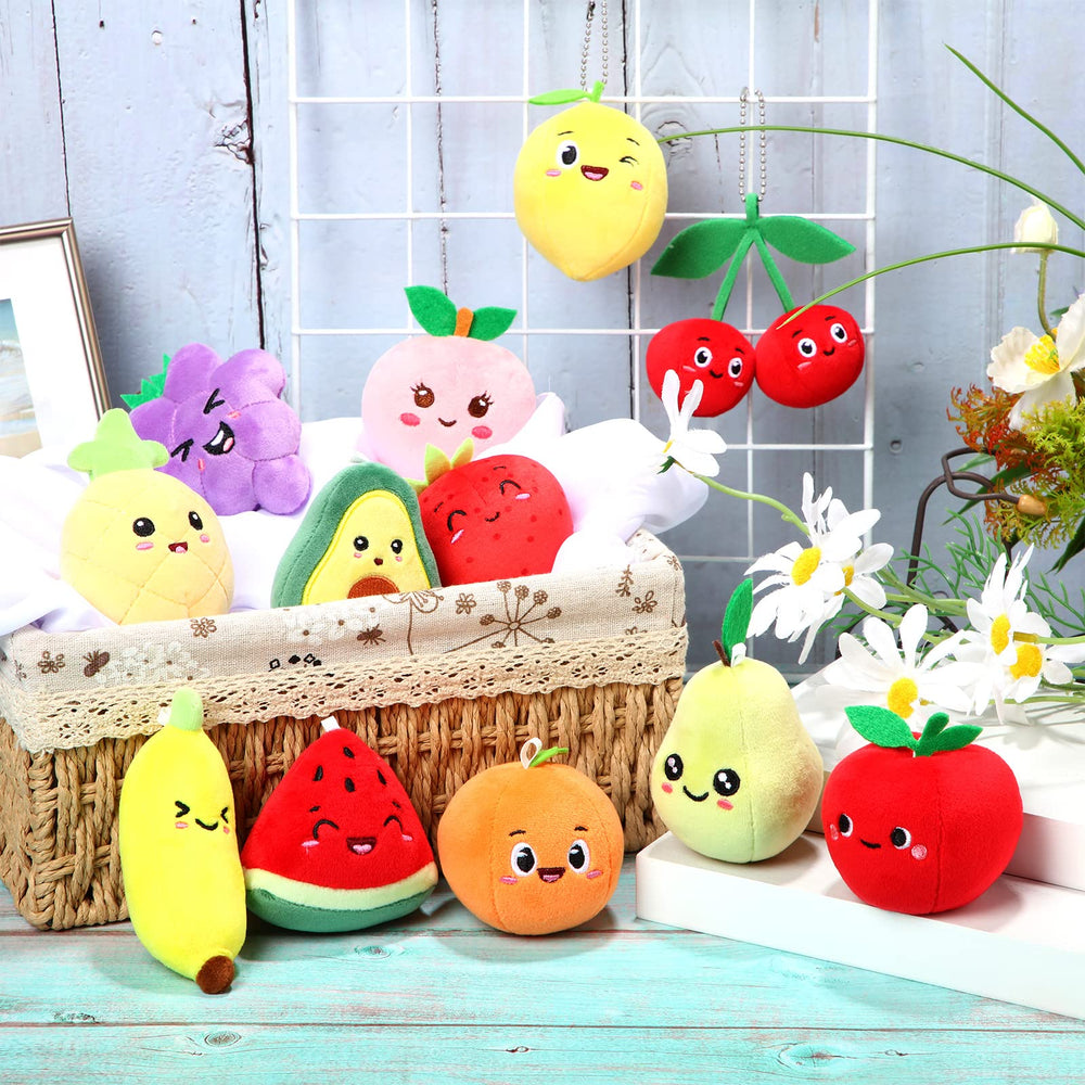 Wettarn fruit plush orange adds sunny color and compact portability.