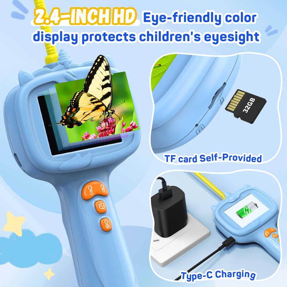 WEWAHIVER Endoscope 7.9 mm camera for close-up viewing of small subjects